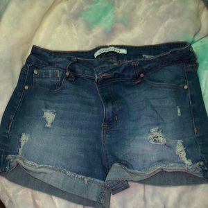 Blue Jean Shorts
